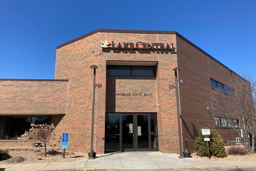 Lake Central Bank Annandale Minnesota Building Location