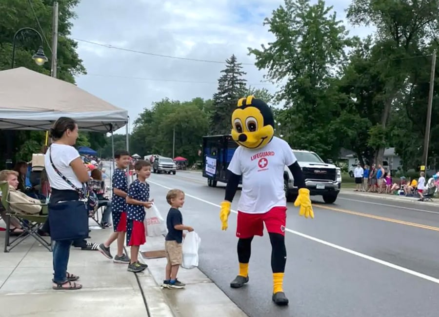 Lake Central Parade Bee Lifeguard