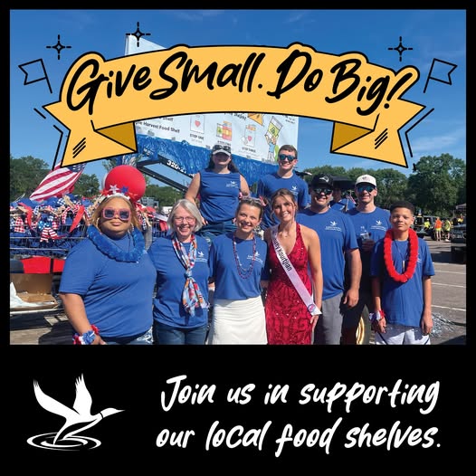 Give Small Do Big July Lake Central Bank